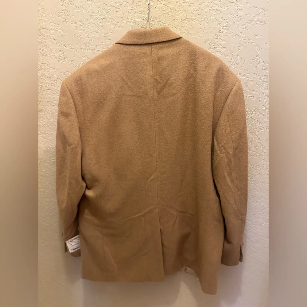 NWT Claiborne 100% Camel Hair Coat – Size 44R – Men’s Gift For Him